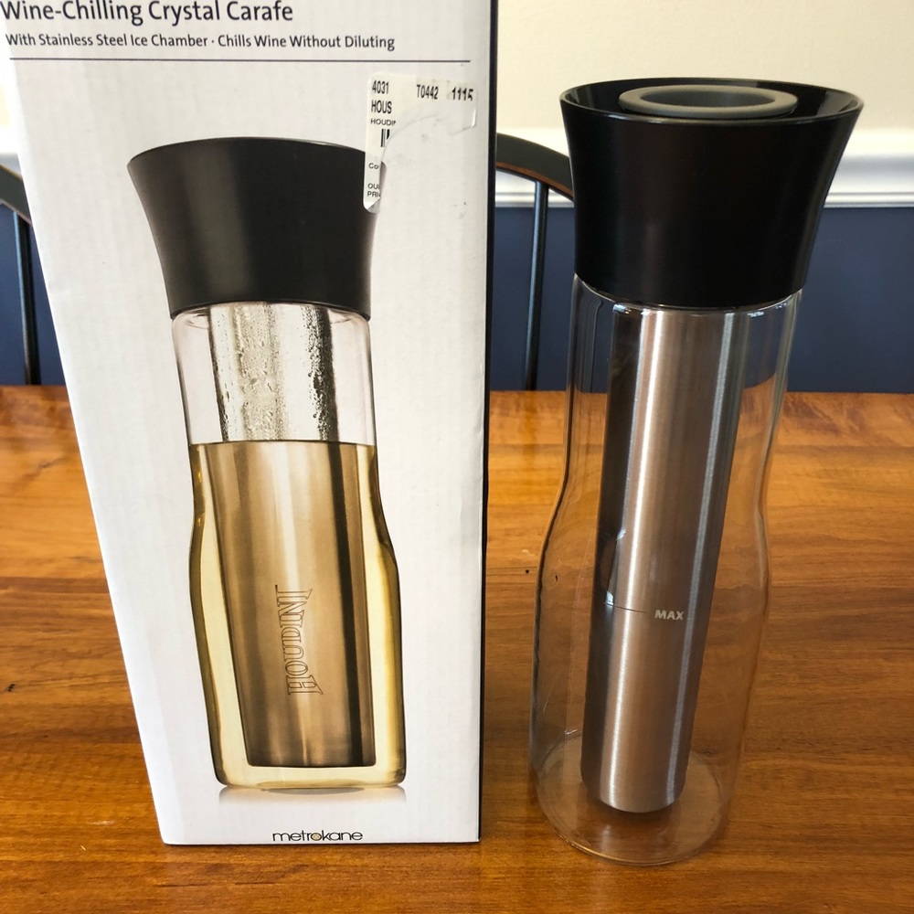 Wine chilling Crystal Carafe 🍷